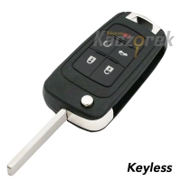 Opel 075 - klucz surowy - pilot - Chevrolet-Opel-Buick
